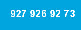 927 926 92 73 927 926 92 73